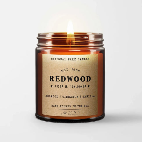 Redwood National Park Candle Front