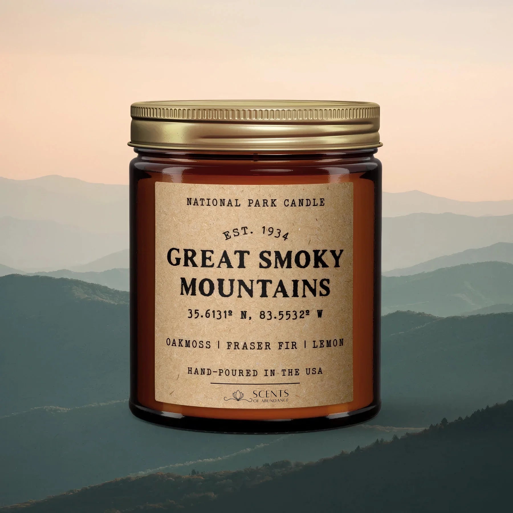 Get Your Great Smoky Mountains National Park Candle