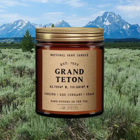 Grand Teton National Park Candle