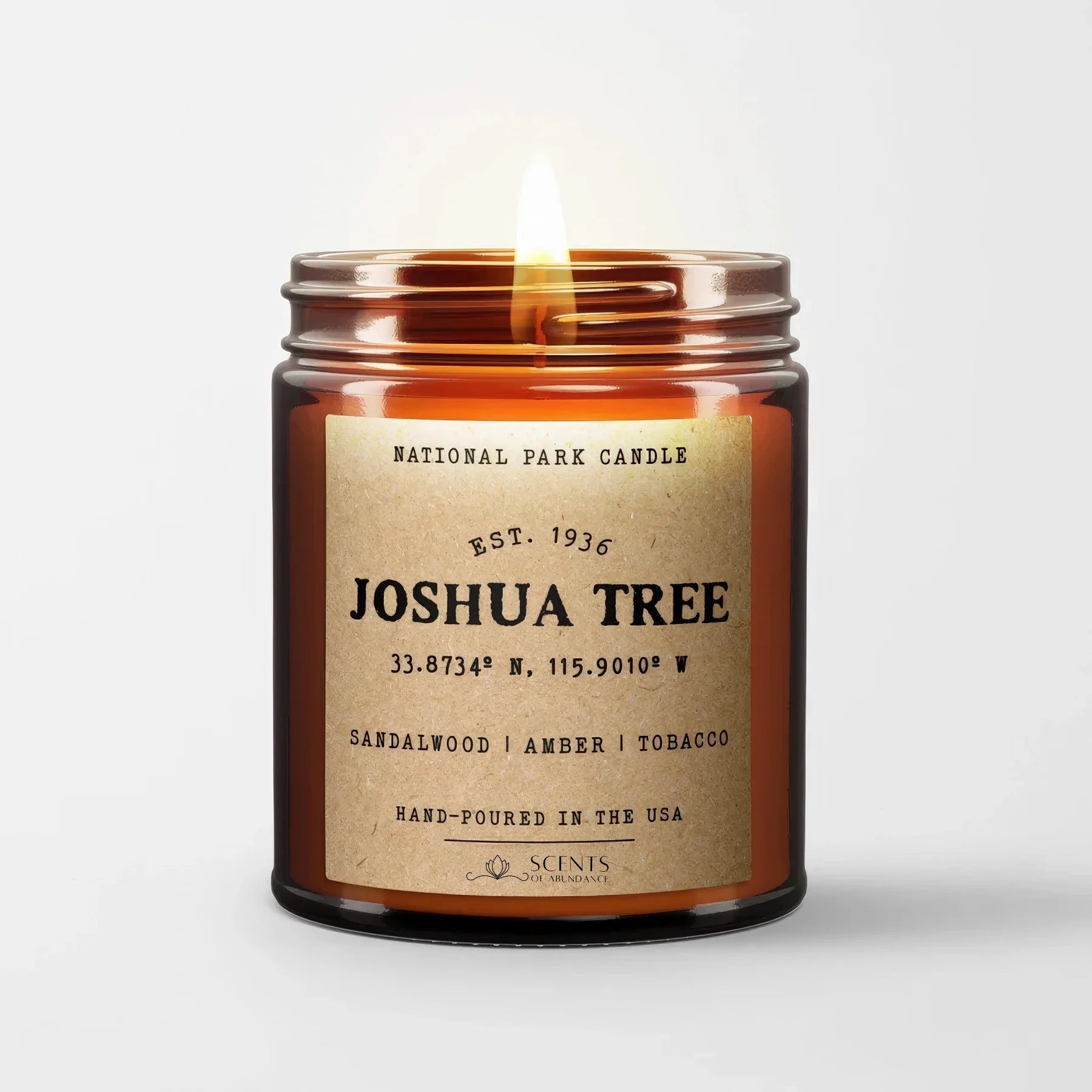 Joshua Tree National Park Candle