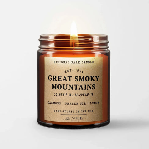 Great Smoky Mountains National Park Candle