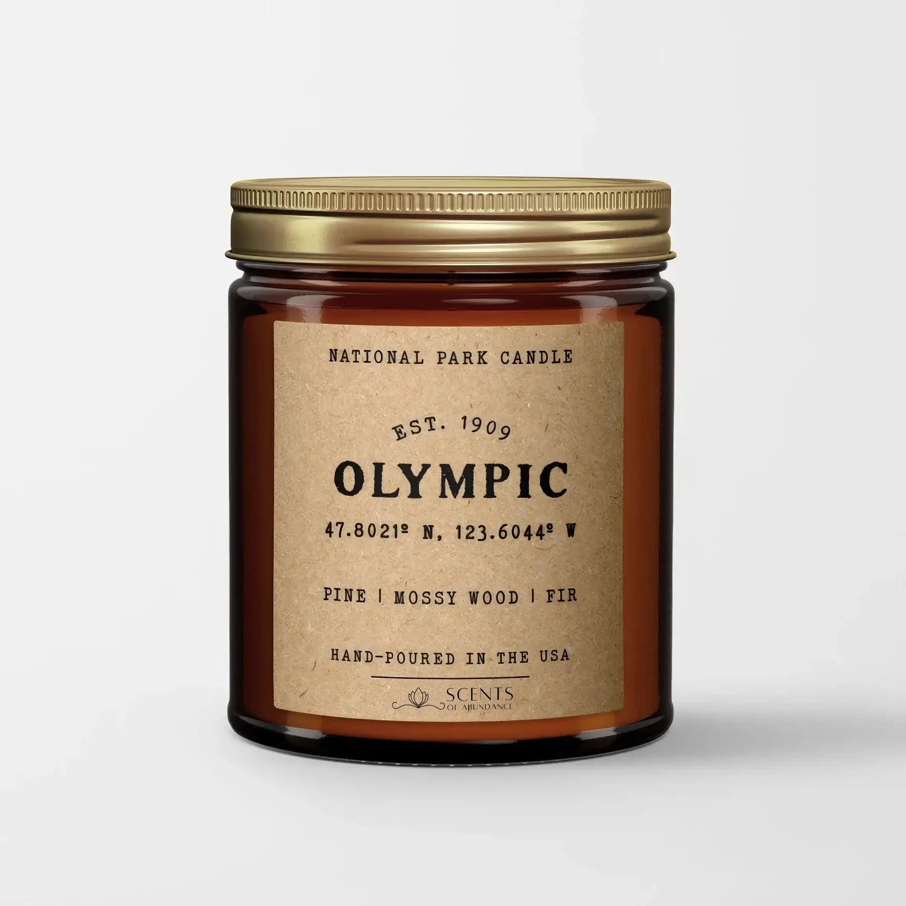 Olympic National Park Scented Candle 1