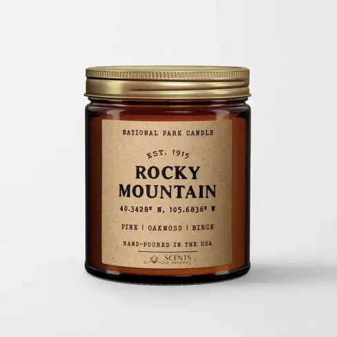 Rocky Mountains National Park Candle