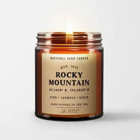 Rocky Mountains National Park Candle