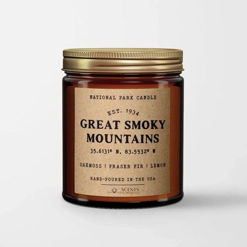Great Smoky Mountains National Park Candle