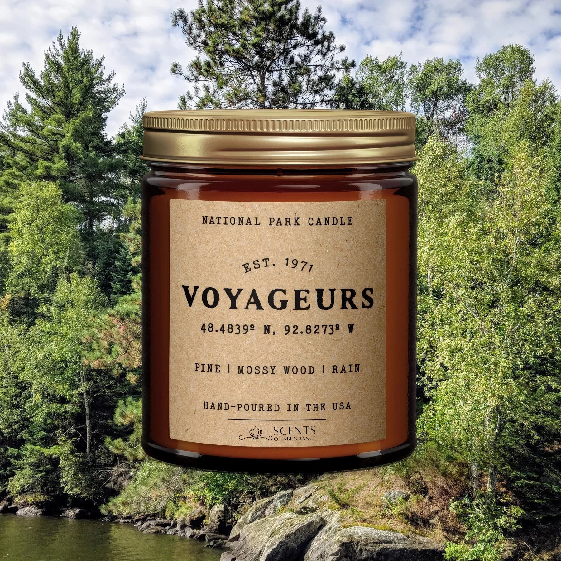Voyageurs National Park Candle