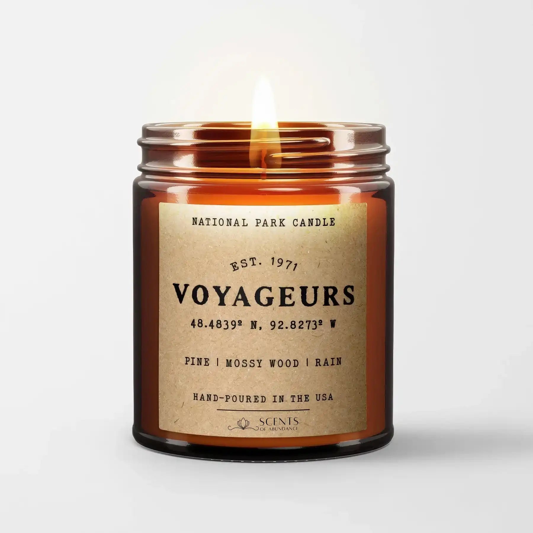 Voyageurs National Park Candle open 1
