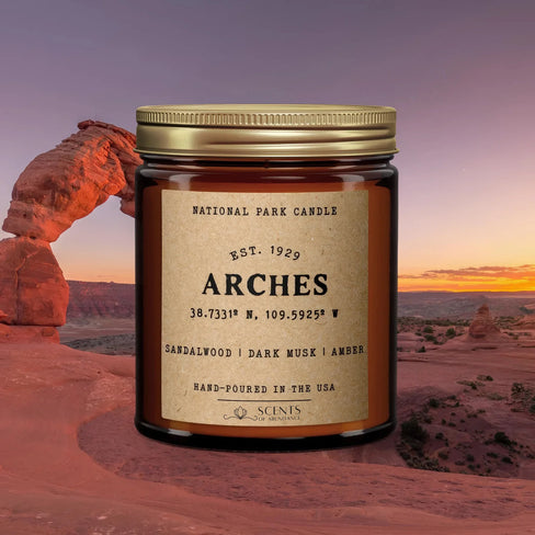 Arches National Park Candle