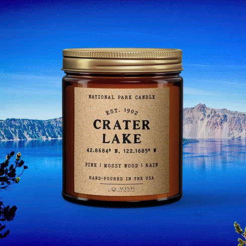Crater Lake National Park Candle