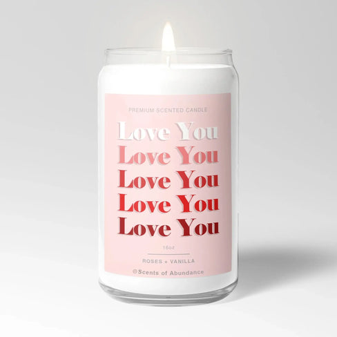 Love You Candle Valentine day Candle