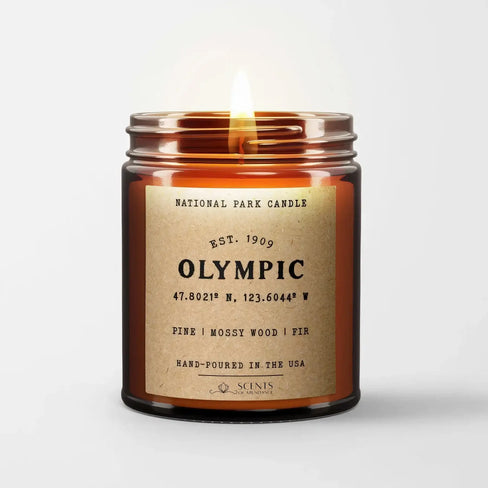 olympic national park candle